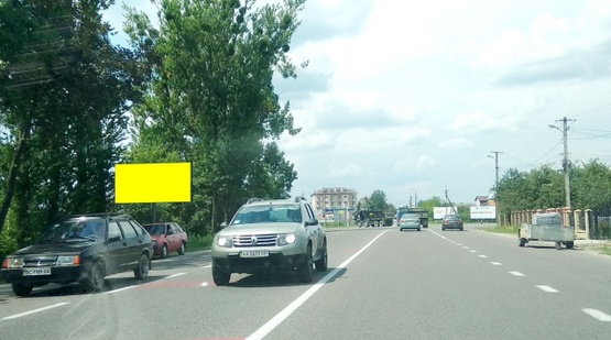 Фото рекламної площини за адресою Трасса Львов- Рава-Русская (М-09), на границу с Польшей (г.Рава- Русская), на г.Червоноград + въезд в г.Жовква