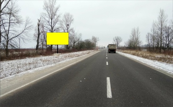 Фото рекламної площини за адресою Трасса Львов- Рава-Русская (М-09), на границу с Польшей, на г.Рава -Русская