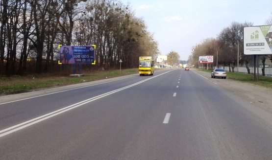 Фото рекламной плоскости по адресу выезд с г.Львов на г.Киев (трасса Е-40)