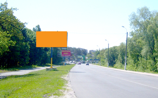 Фото рекламної площини за адресою ул. Гостомельское шоссе (Киев-Ирпень)