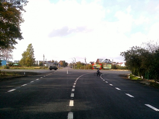 Фото рекламної площини за адресою на границу с Польшей (г.Рава- Русская), + въезд в г.Жовква, трасса Львов- Рава-Русская (М-09)