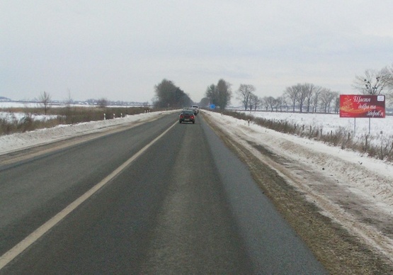 Фото рекламної площини за адресою на границу с Польшей, (г.Рава- Русская), на г.Червоноград, + въезд в г.Жовква, трасса Львов- Рава-Русская (М-09) +АЗС