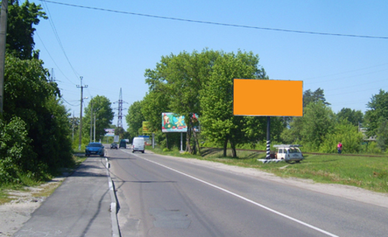 Фото рекламной плоскости по адресу ул. Чкалова (Киев-Ирпень)