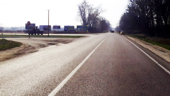 Фото рекламної площини за адресою с границы c Польшей (г.Рава-Русская) на г.Львов, г.Червоноград + въезд в г.Жовква, трасса Львов- Рава-Русская (М-09)