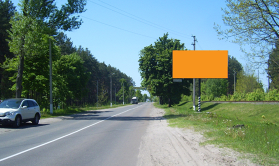 Фото рекламной плоскости по адресу ул. Чкалова (Киев-Ирпень)