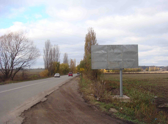 Фото рекламной плоскости по адресу выезд с Ирпеня на Бучу ч-з Grand (стройка), маршрут такси № 381