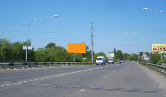 Фото рекламной плоскости по адресу ул. Соборная направление Ирпень-Буча