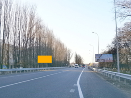 Фото рекламной плоскости по адресу Трасса Киев-Ковель (слева) км 37+600, направление из Киева