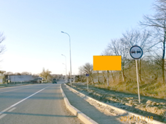 Фото рекламной плоскости по адресу Трасса Киев-Ковель (справа) км 37+850, направление из Киева