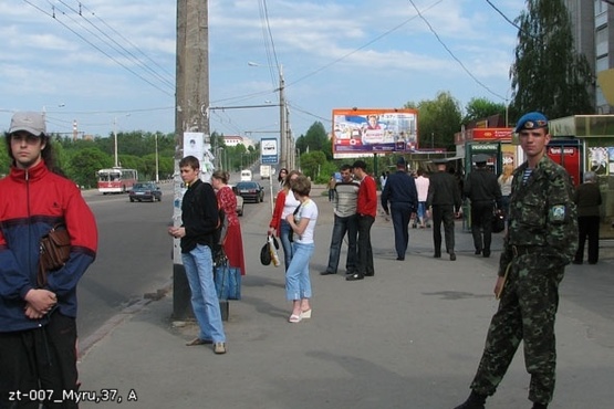 Фото рекламной плоскости по адресу Миру пр, 37