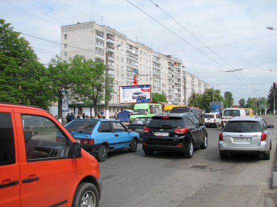 Фото рекламной плоскости по адресу Покровська , 145