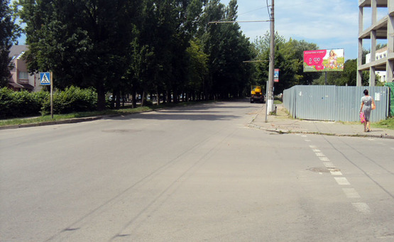 Фото рекламной плоскости по адресу Б.Церковь б-р.50-лет.Победы/Фастовская