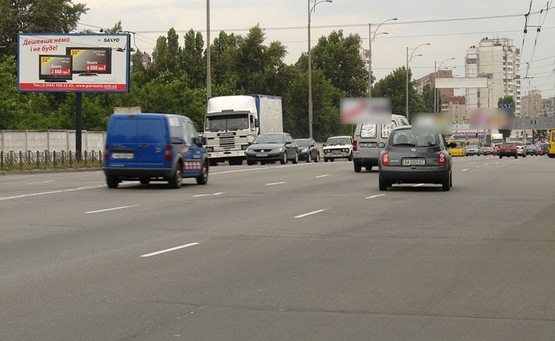 Фото рекламной плоскости по адресу Братиславская/ АТЛ,направление к рынку "Троещина",пр-т Ватутина (В)
