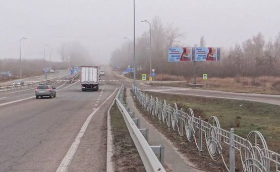 Фото рекламної площини за адресою трасса Киев-Одесса/ Глеваха-развязка-поворот на Васильков (А) правый