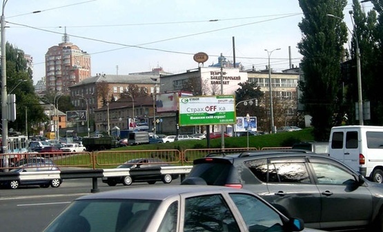 Фото рекламной плоскости по адресу Пр.Победы,14/Возд.просп.(Воздухофлотский мост)-Мин.Транспорта