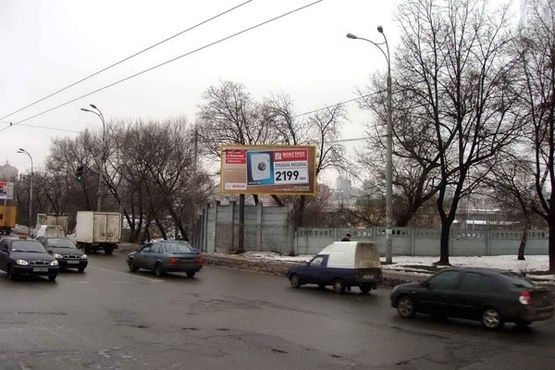 Фото рекламной плоскости по адресу Воздухофлотский пр.,1 (ст.ЦСКА)- в центр