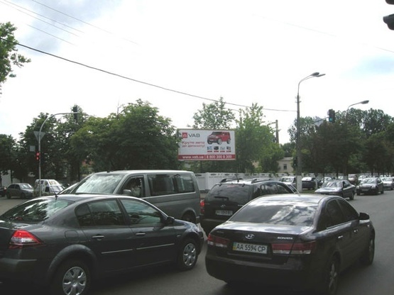 Фото рекламної площини за адресою ул.Зоологическая/Дегтяревская