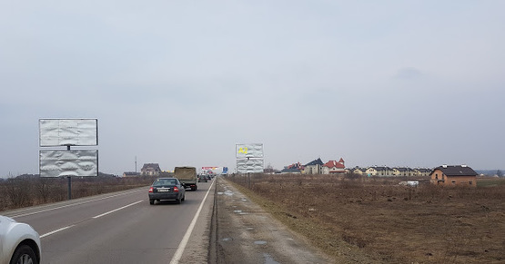 Фото рекламної площини за адресою Обїздна М-10, З.О. м. Львова, Панська Гора в сторону Сокільник (верхній)2