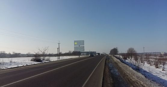 Фото рекламной плоскости по адресу Обїздна М-10, З.О. м. Львова, біля Арт-Енерго в сторону Епіцентру (верхній)