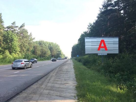 Фото рекламної площини за адресою М-10 З. О. м. Львова, в сторону с. Рясне Руське до Fujikra