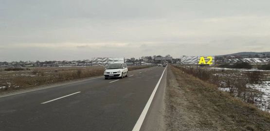 Фото рекламної площини за адресою М-09, Тернопіль-Львів-Рава-Руська, рух від с. Куликів, перед с. Великі Грибовичі у намрямку до м. Львів (правий)