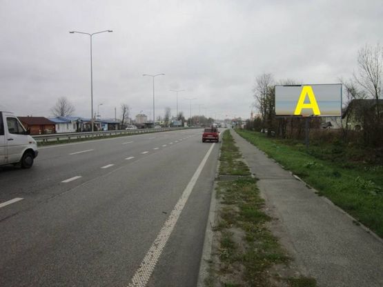 Фото рекламной плоскости по адресу Траса М-06 Київ-Чоп, в напрямку до м. Львів в межах с. Солонка