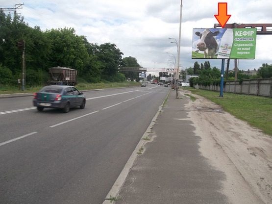 Фото рекламной плоскости по адресу ул.Электриков (А) направление к Московскому мосту