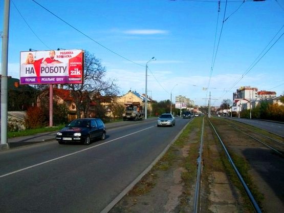Фото рекламной плоскости по адресу Княгині Ольги  вул., 7