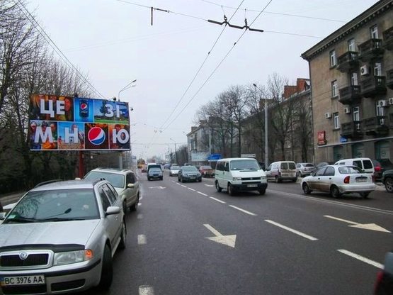 Фото рекламной плоскости по адресу Стрийська вул. - Чмоли вул.