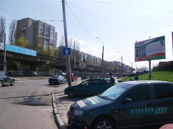 Фото рекламной плоскости по адресу Княгині Ольги вул. - В.Великого вул.