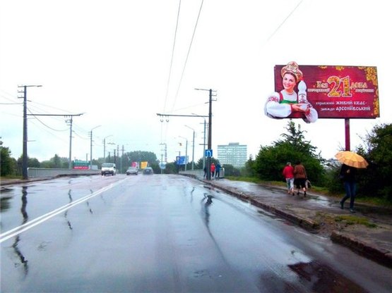 Фото рекламной плоскости по адресу Cихів - пр.Ч.Калини