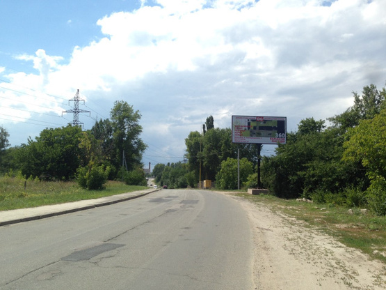 Фото рекламної площини за адресою ул.Ватутина , ЖК Велесгард направление ул.Шолуденко