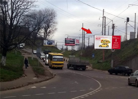 Фото рекламной плоскости по адресу Єрошенка вул.