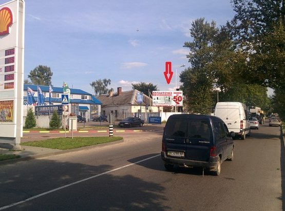 Фото рекламної площини за адресою Шевченка вул.