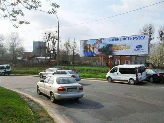 Фото рекламной плоскости по адресу Луганська вул.