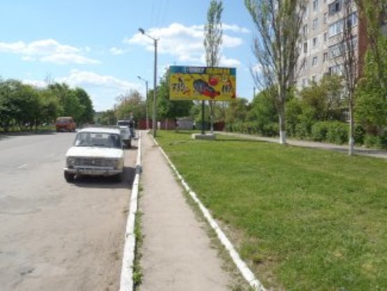 Фото рекламной плоскости по адресу Іоана Павла II  СМ "Крона" №3