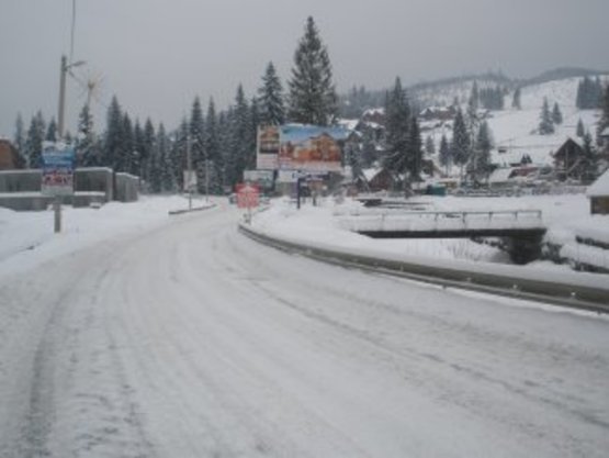 Фото рекламной плоскости по адресу ГК Буковель   350 м  (лівий)