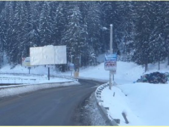 Фото рекламной плоскости по адресу ГК Буковель   350 м  (лівий)