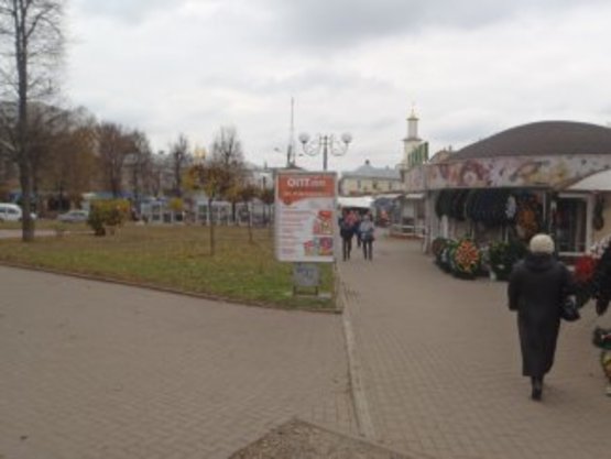 Фото рекламної площини за адресою Шпитальна(квітковий ринок)