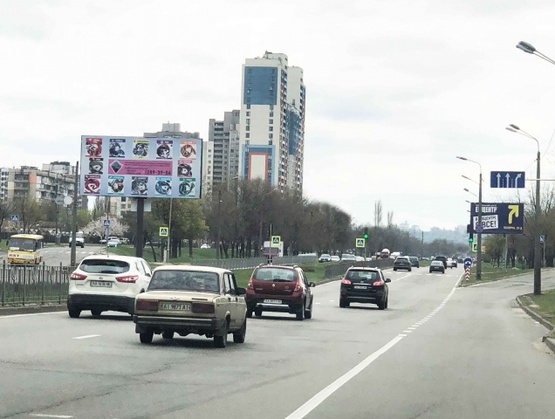 Фото рекламной плоскости по адресу Ул. Богатырская, напротив дома №11. РАЗДЕЛИТЕЛЬ. На светофоре. 100 м до АЗС WOG,  Докер паб, ЭПИЦЕНТР. В сторону Петровки