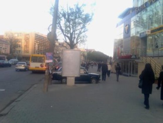 Фото рекламної площини за адресою Січових Стрільців (Екстім центр)