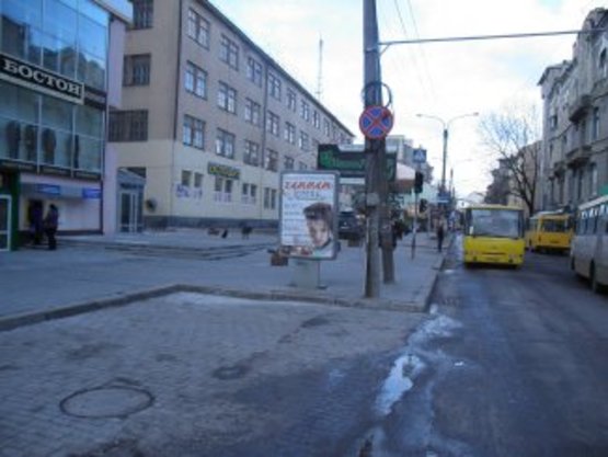 Фото рекламної площини за адресою Січових Стрільців (Екстім центр)