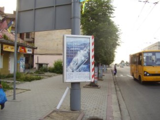 Фото рекламной плоскости по адресу вул. Незалежності (навпроти драм.Театру) №1 ст.Б