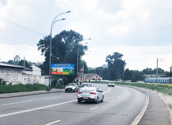 Фото рекламной плоскости по адресу Ул. Электриков, 11. В сторону Подола