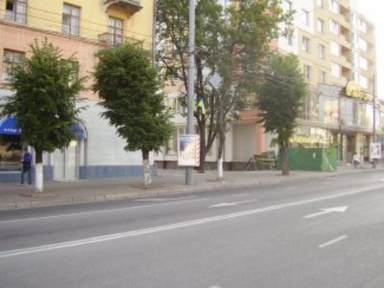 Фото рекламной плоскости по адресу вул. Незалежності (навпроти драм.Театру) №3 ст.Б