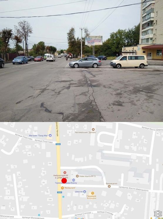 Фото рекламной плоскости по адресу ул.Д.Нечая