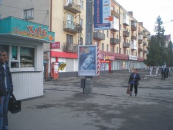 Фото рекламної площини за адресою вул. Галицька (меблі Альба) №1 ст Б