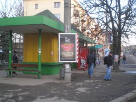 Фото рекламної площини за адресою вул. Галицька (меблі Альба) №2 ст Б