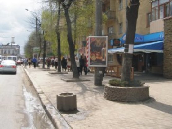 Фото рекламной плоскости по адресу вул. Галицька (Навпроти "каскад карпати") №4 ст А