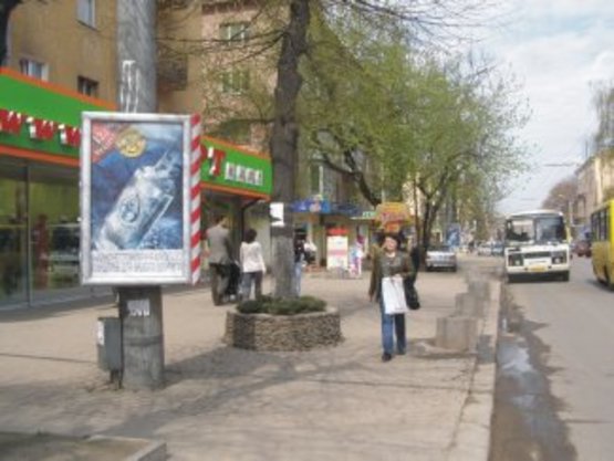 Фото рекламной плоскости по адресу вул. Галицька (Навпроти "каскад карпати") №4 ст Б